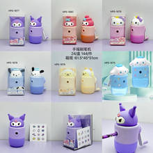 开学季新款可爱造型削笔机附带贴纸创意DIY学生便携手摇卷笔刀