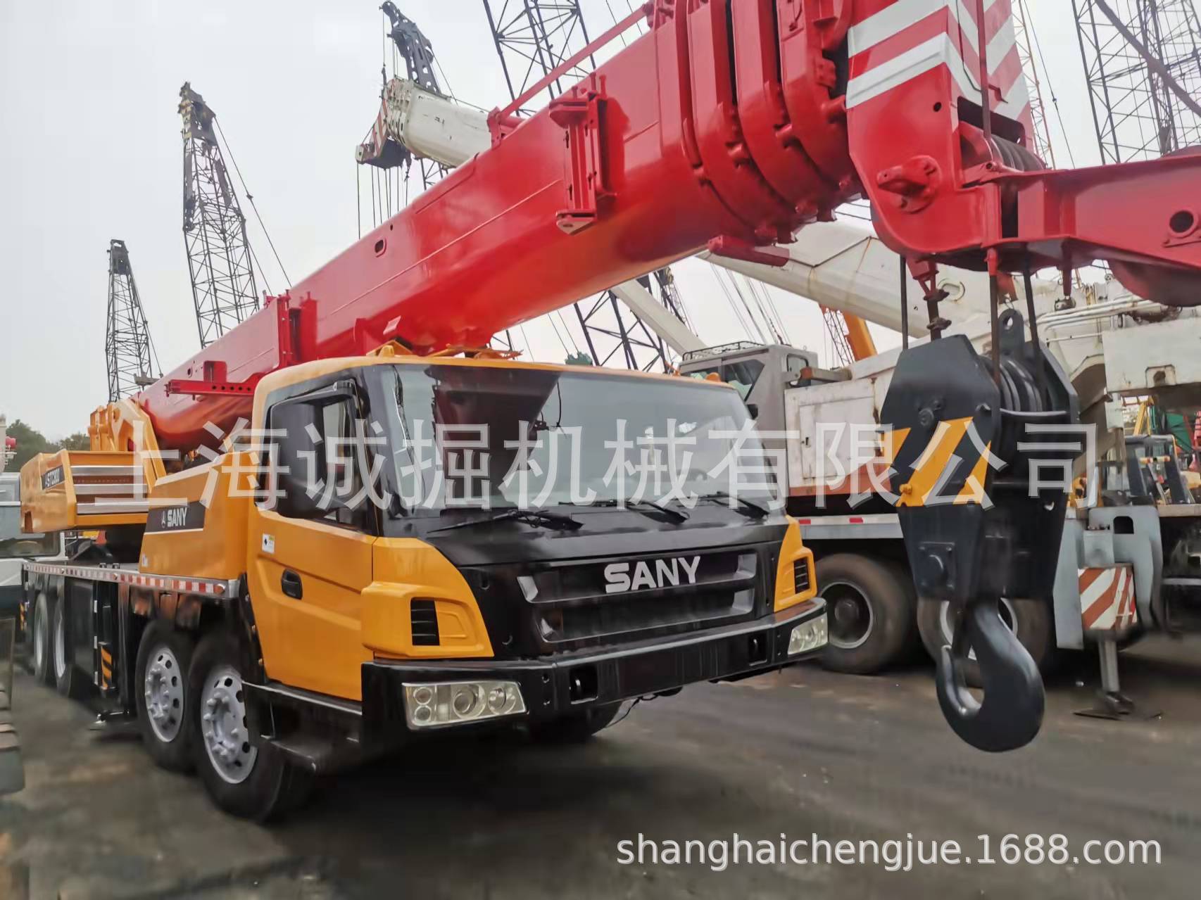 SANY 起重机 二手汽车吊三一80吨汽车吊STC800汽车吊