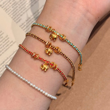 小金象红绳手链轻奢高级感本命年编织手绳女新中式马年转好运手饰