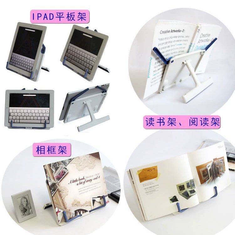 Folding table bookshelf, plastic tubing, handheld musical instruments with accessories