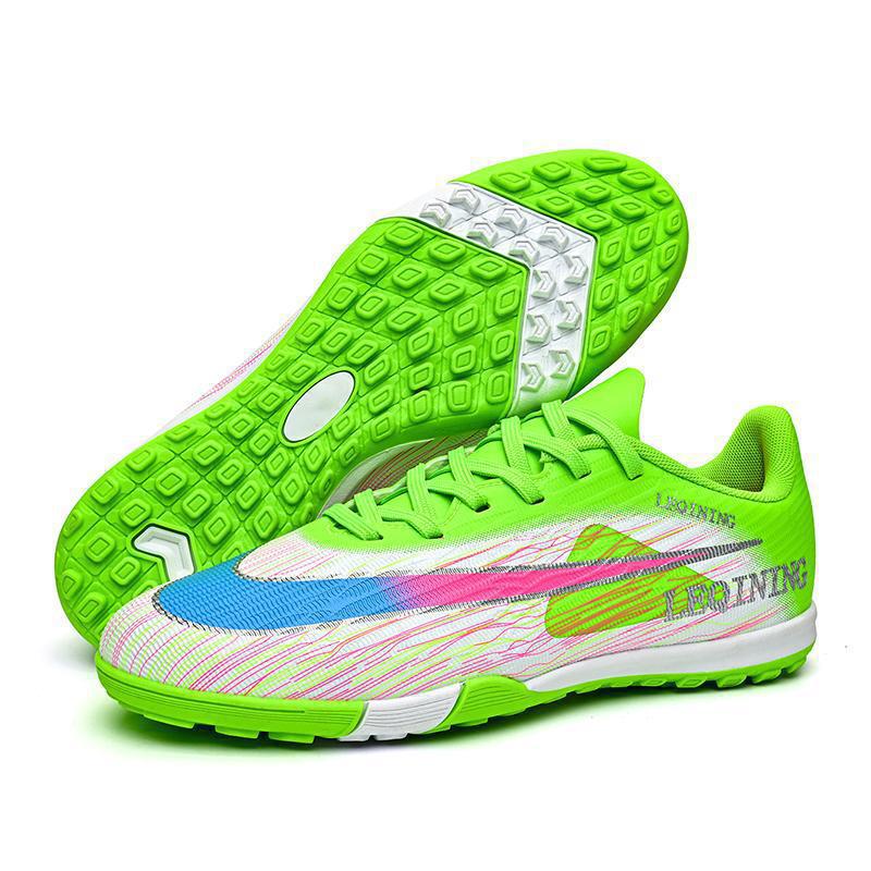 Zapatos de Entrenamiento de Fútbol 17 AG de TPU y Gamuza Ligero para Césped Natural y Artificial