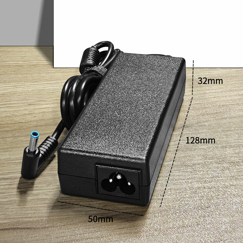 Hp 19.5v 4.62aブルーポート針付きノートパソコン充電アダプタ4.5*3.0充電器90wを適用