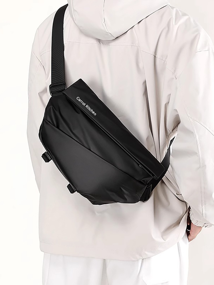 Bolso bandolera para hombre, bolso de viaje, bolso de pecho, bolso de mensajero para hombre, bolso de ciclismo, mochila para motocicleta, deporte, bolso de hombro para niños, marea