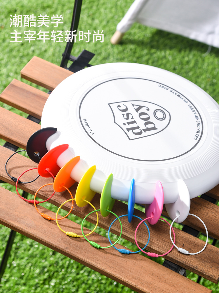 Discboy Frisbee profesional extremo Frisbee clip de abrazadera de gancho de almacenamiento portátil al aire libre Frisbee clip