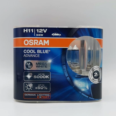 5000K car upgrade | Ön faralar - h11-12v-55w-5000k-pair