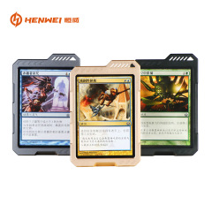 Hengwei Plastic Ultraman Card Brick 35pt Wholesale Pokemon Hero Battle Three Kingdoms Metal Board Game Accessories