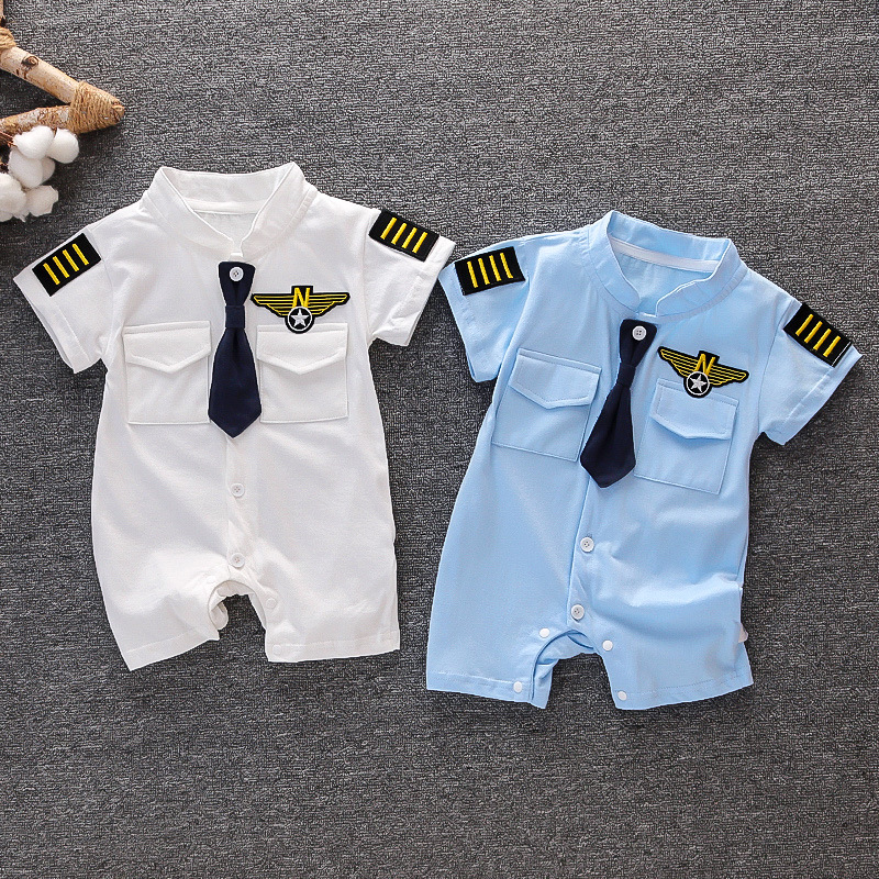 Baby One-Piece Clothes Summer Full Moon...