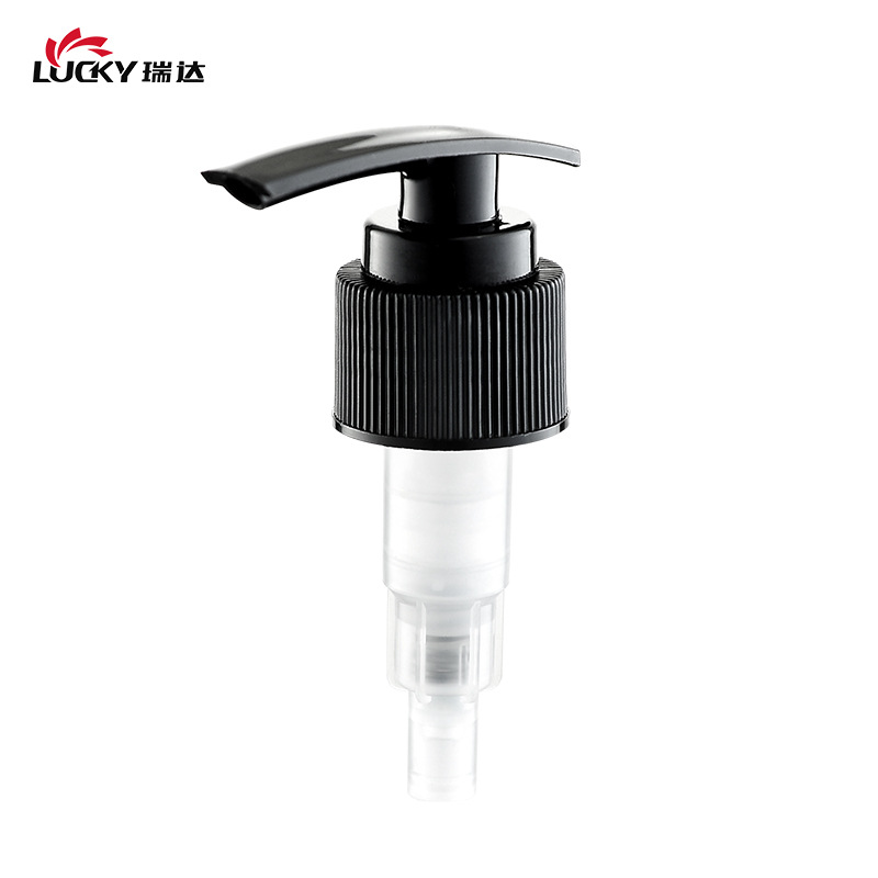 洗发水乳液泵 24牙塑料沐浴露PET瓶泵头 化妆品分装按压螺纹泵