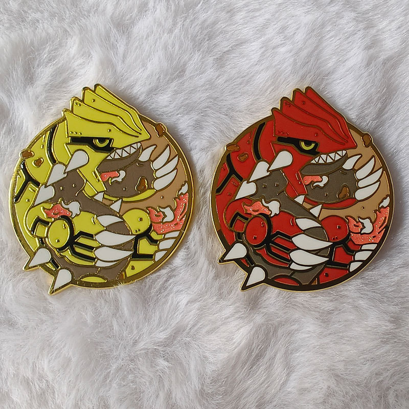 Pokémon Brooch, Pet Elf, Alien World Monster Elf, Metal Backpack Enamel Pin Decorative Badge