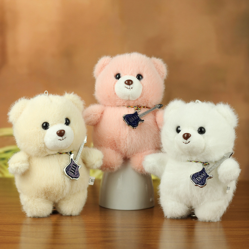 Cute en línea Teddy Bear juguetes de peluche osos colgantes muñecas llaveros muñecas lindos llaveros colgantes pequeños