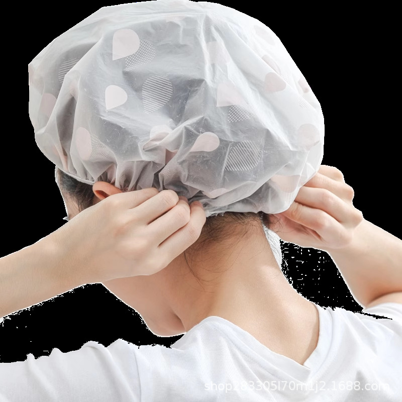 Gorro de ducha impermeable para adultos, baño de ducha para mujeres coreanas, limpieza de tareas del hogar, capucha a prueba de polvo, sombrero de cocina a prueba de aceite y humo