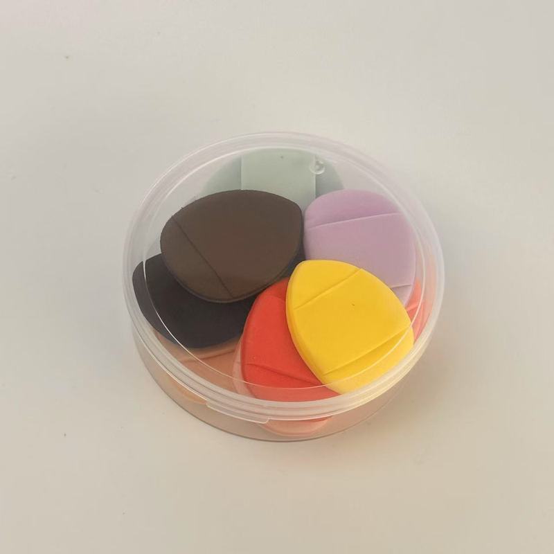 卸売フィンガーエアクッションパフウェットとドライミニ親指先コンシーラー小さなパフリキッドファンデーションメイクアップスポンジ|undefined