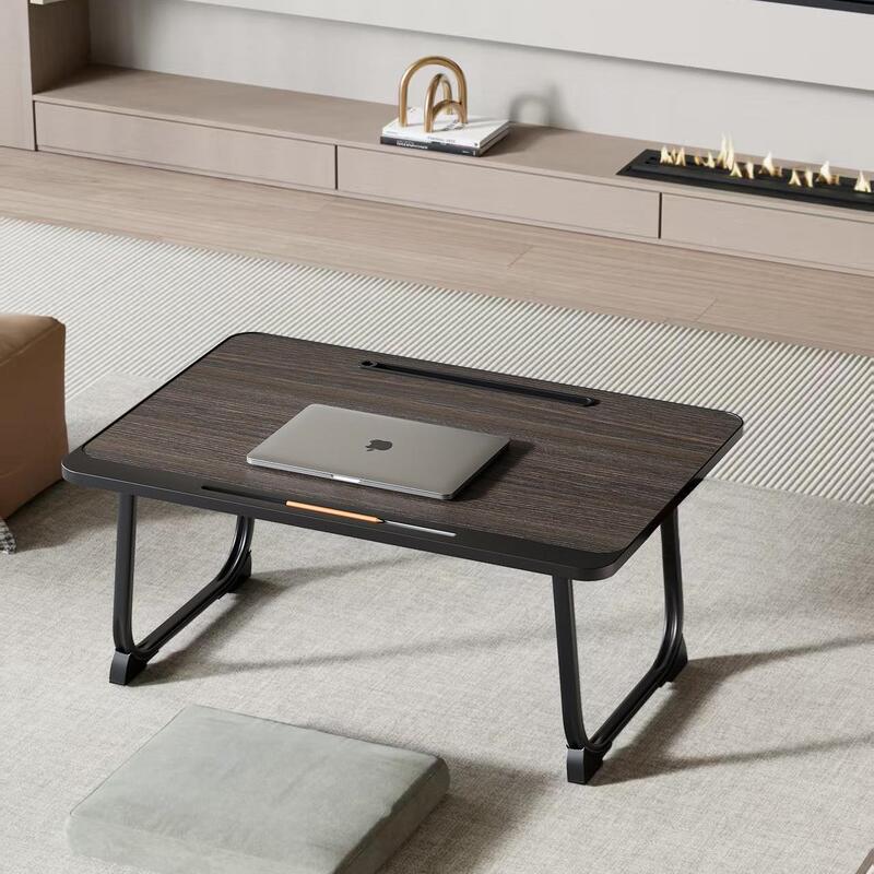 辰一品のコンピュータの机の上の小さいテーブルの怠け者の机の寝室は折り畳みができます。|undefined