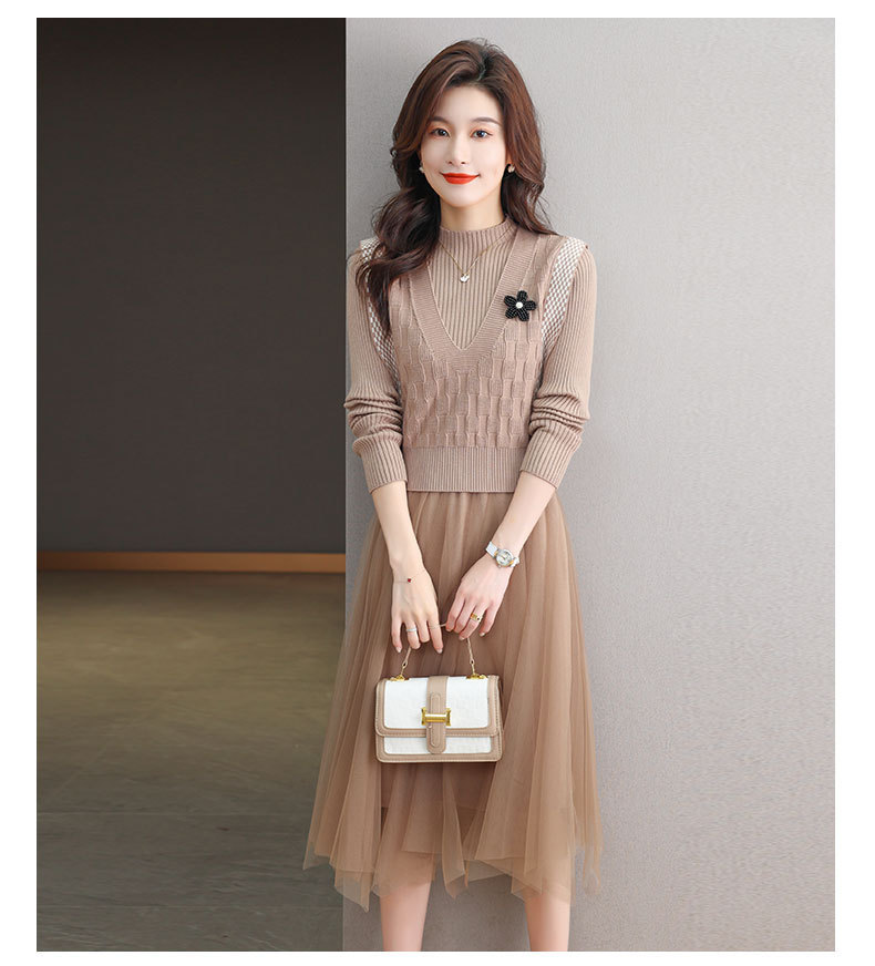 E6115 1230K ĐỒ BỘ NỮ TAIRYA ÁO LEN CẢ BỘ 2 MÓN MÙA XUÂN THU ĐÔNG TRÔNG TRẺ HƠN TUỔI THỜI TRANG NỮ G04 SẢN PHẨM MỚI