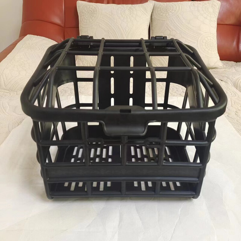 Baby carriage plastic foldable basket vegetable basket bicycle accessories electric car bicycle folding cart basket basket