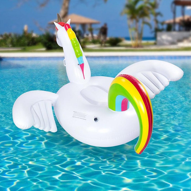 Inflatable swimming ring