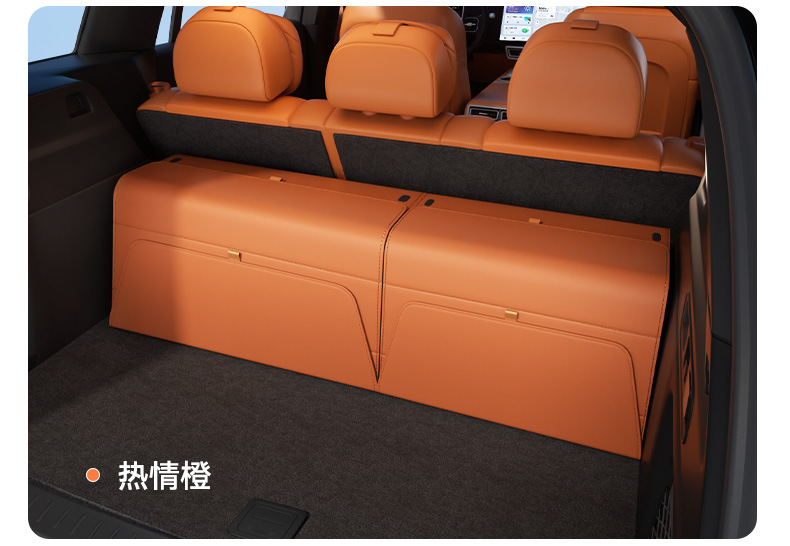 Car-Mounted Double-Layer Storage Box Suv Trunk Storage Box Multi-Functional Foldable Storage Box Waterproof Leather Organizer Box