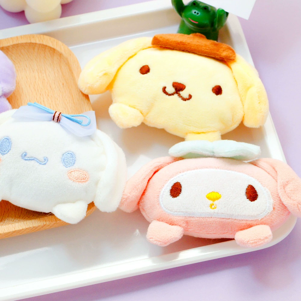 Sanrio, плюшевый брошь-значок, аксессуар, кукла, подвеска