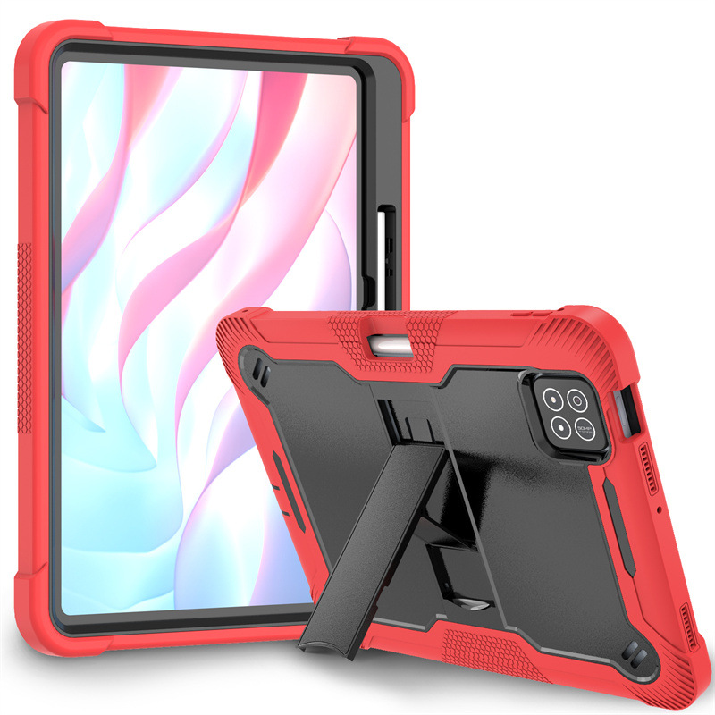 适用小米pad 7/7 Pro硅胶防摔平板壳红米 pad pro 12.1支架保护套