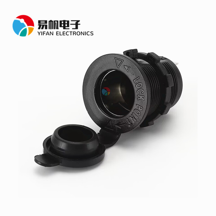 厂家批发汽车点烟器母座房车12V180W大功率母座车载改装点烟器