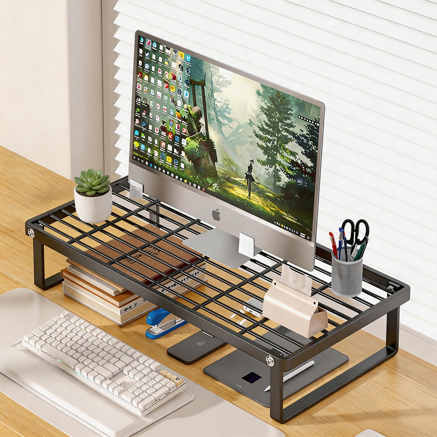Soporte Elevador para Monitor de Computadora para Escritorio