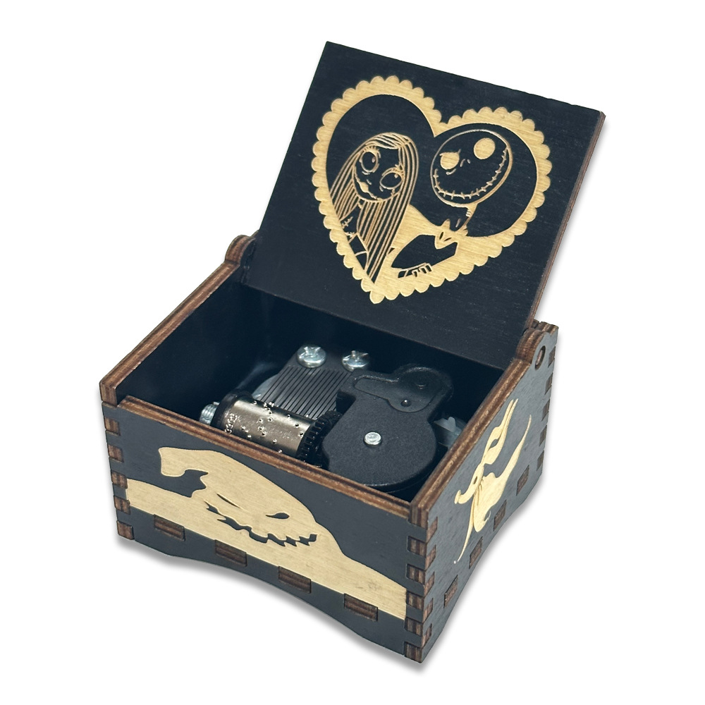 Crecer Music Box Caja de música de madera Suministro directo de fábrica, puestos, juguetes creativos, regalos