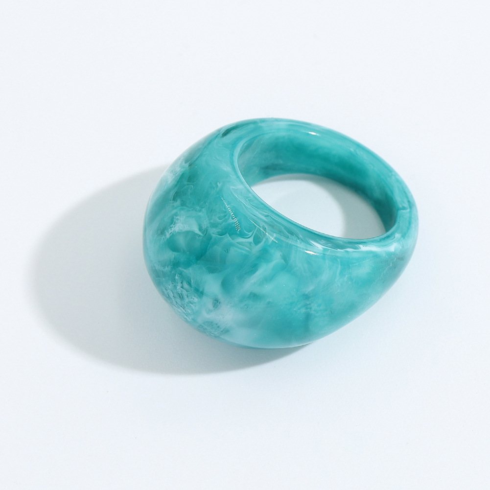 Fashion Geometric Resin Ring Wholesale display picture 4