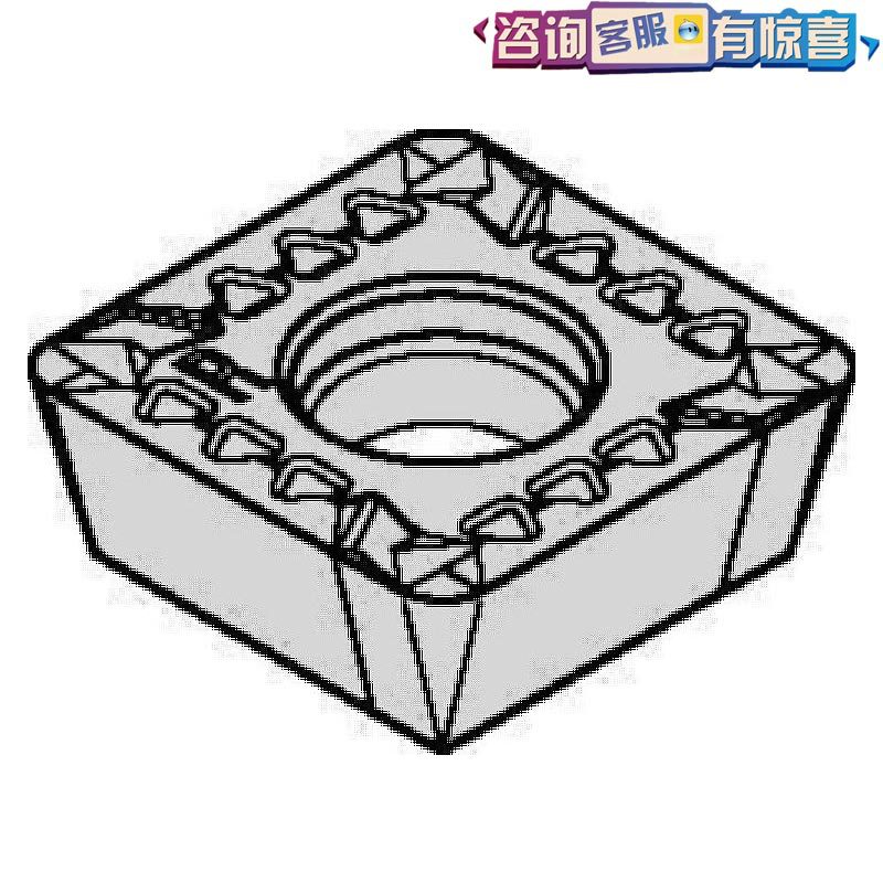 KENNAMETAL/肯纳刀片SDET1204PDERGB2 KC520M肯纳铣刀片