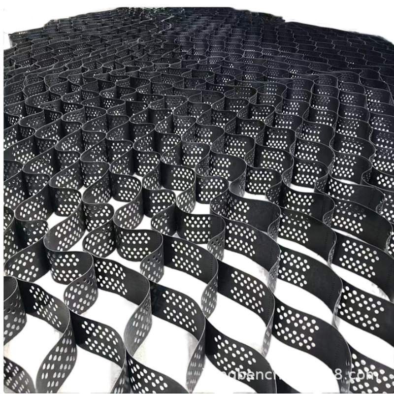 景观园林绿化土工格室公路坡面防护软路基加固挡墙稳固护坡蜂巢网