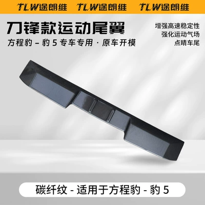 Equation Leopard 5 Special Mc Fixed wind wing - carbon-fiber-pattern