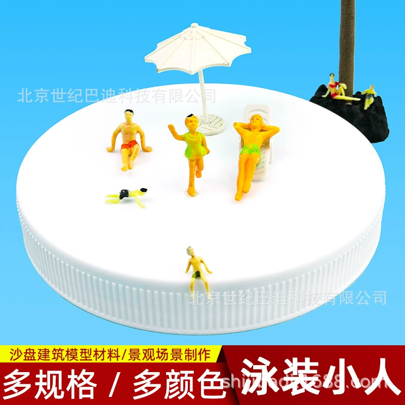 Оптовая продажа diy песочницы модель бассейна злодей ремесла злодей миниатюрная сцена персонажа декорации купальник