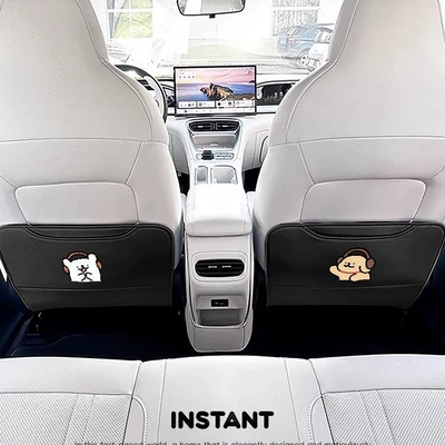 Cute Anti-Stain Anti-Kick Pad — Chair back anti-kick pad