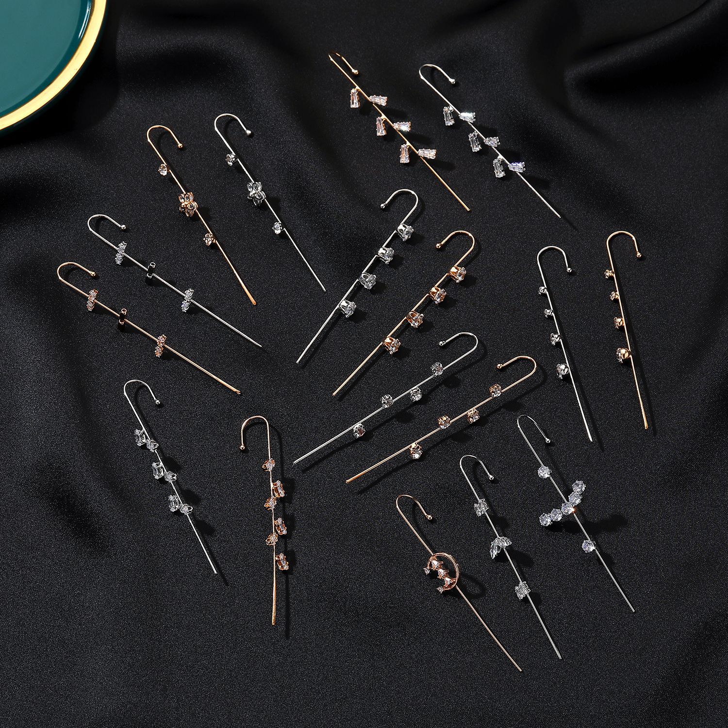 Women's Gender 1 Piece Ear Cartilage Rings & Studs Vintage Style Geometric Copper Ear Cartilage Rings & Studs