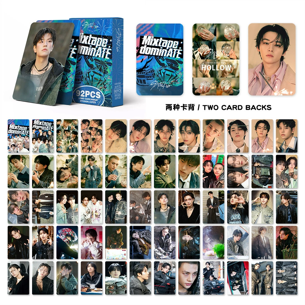 Spot 92 карт STRAYKIDS одиночный альбом Mixtape dominATE фото фото карта LOMO карта
