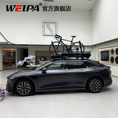 Car-Mounted Suv Mountain Bike — Car bike rack