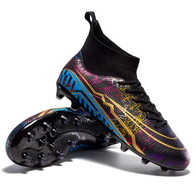 Zapatos de fútbol infantiles transfronterizos TF zapatos de clavos adultos juveniles estudiantes entrenamiento zapatos de clavos hombres al por mayor