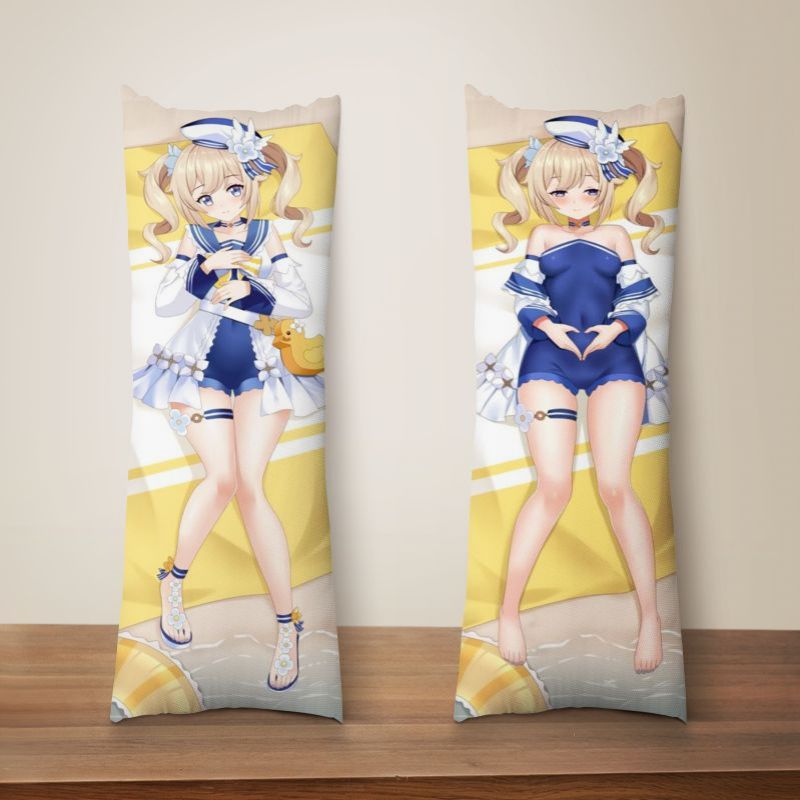 Cojín Corporal de Tamaño Real de Genshin Impact con Funda de Personaje Barbara