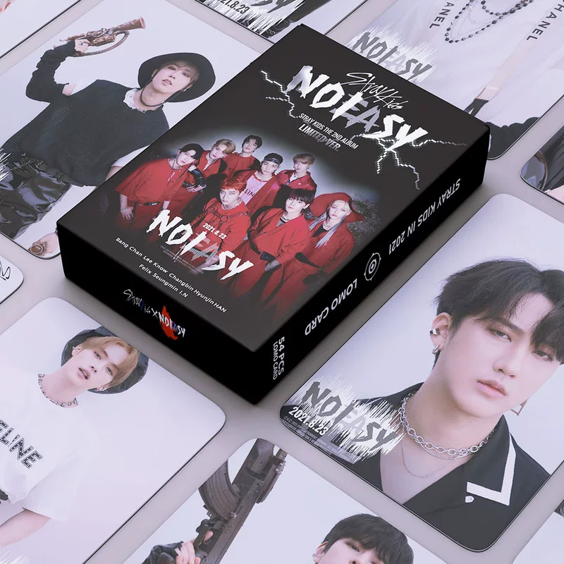 Фотомодель Stray Kids noeasy LOMO маленькая карточка, 8,6×5,7 см, коллекционная однотипная карточка