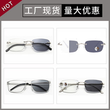 加工定制智能变焦老花镜变色眼镜光学眼镜中老年100-400老光眼镜