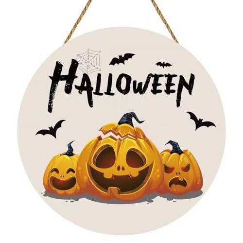 Colgante transfronterizo madera nueva atmósfera de fiesta de Halloween decoración del hogar patio decoración del vestíbulo lista de fabricantes de lote