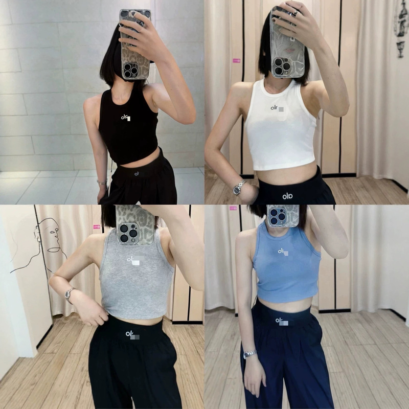 In-Stock Aio Yo Sports Women's Tank Top Fitness Top Skin-Friendly Breathable Yoga Crop Top Camisole In-Stock Aio Yo Sports Women's Tank Top Fitness Top Skin-Friendly Breathable Yoga Crop Top Camisole