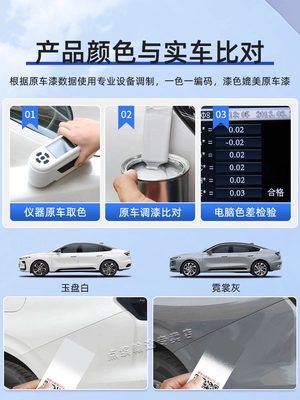 colors, scratch repair – Ford