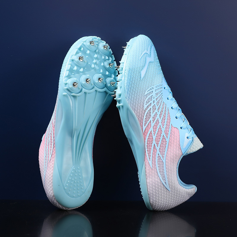 Fábrica de zapatos de clavos, zapatos de sprint, zapatos deportivos de salto de longitud, zapatos de clavos de sprint profesionales