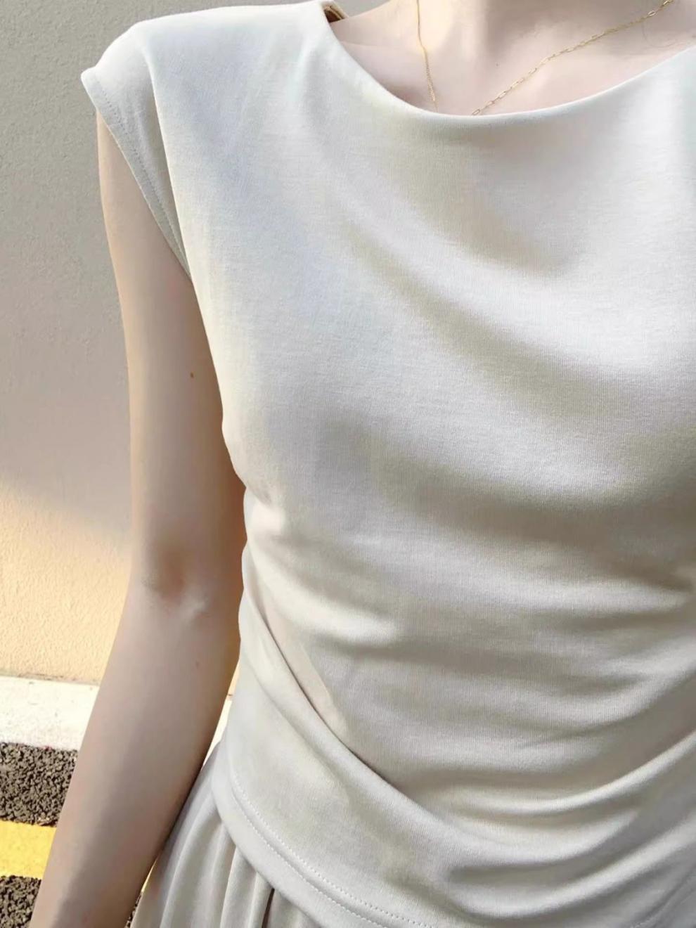 ChicShe Plus Size Tea Outfit For Women New Small Sweet Korean Style Dress Summer Set_voghion.com