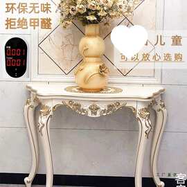 欧式玄关柜靠墙走廊桌子装饰台置物架轻奢风进门入户客厅隔断美式