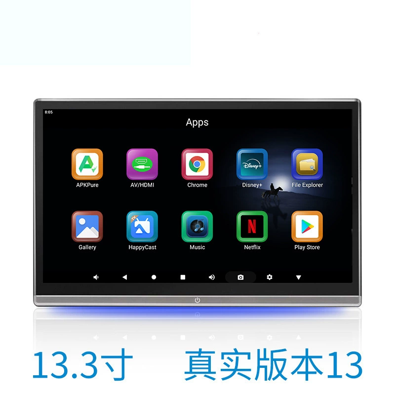 13,3-дюймовый внешний дисплей Android 13,3-дюймовый подголовник дисплей Android 13,3-дюймовый подголовник дисплей 13