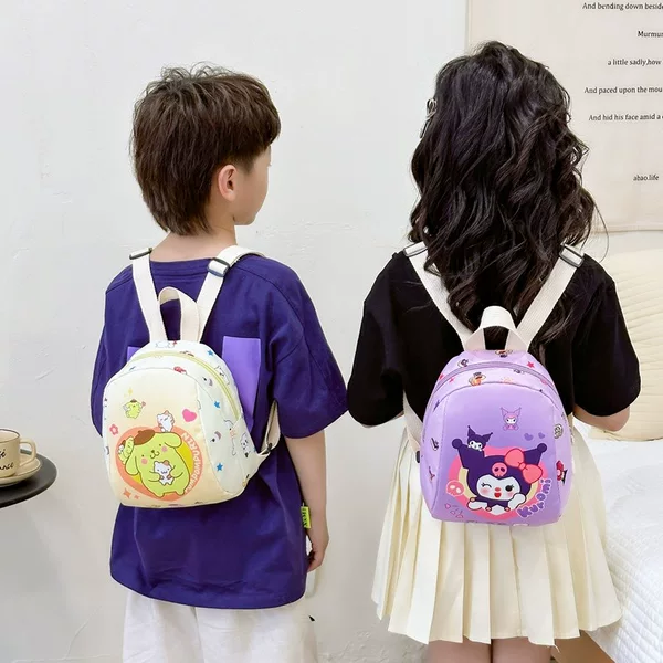 Kindergarten and Elementary School Students' Schoolbags Are Lightweight, Cute, Cartoon-Like, and Adorable Backpacks, New Stylish Printed Children's Bags Wholesale