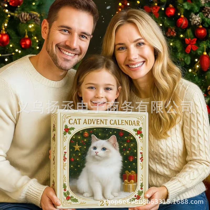 跨境新款Purrfect Christmas – Cat Lovers AdventCalendar 2025|undefined