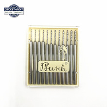 德国Busch啄木鸟牌F203钨钒钢钨钢钻针麻花针钻孔针雕刻刀微镶针