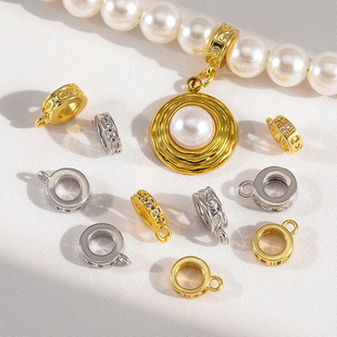 ��ɫ�~�����ͨ��Ȧ���^�����ۈA�θ����18K��diy������Ʒ